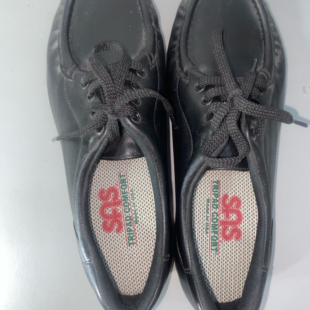 SAS Take Time Black Tripad Comfort Lace Up Sneakers Shoes Women’s Sz 8 M - Picture 6 of 12